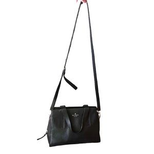 Kate Spade black leather bag